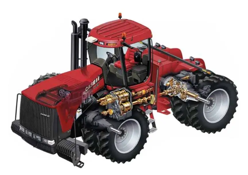 Case IH Steiger 485 Scraper