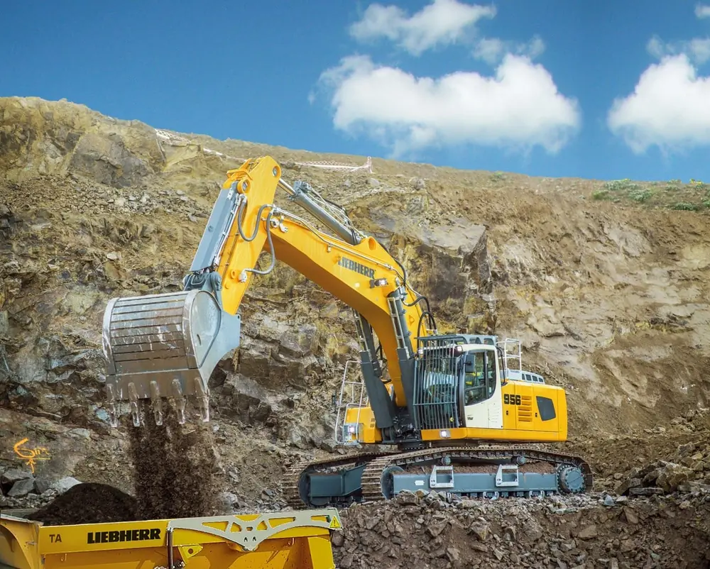 Liebherr R 956 Litronic thumbnail 2