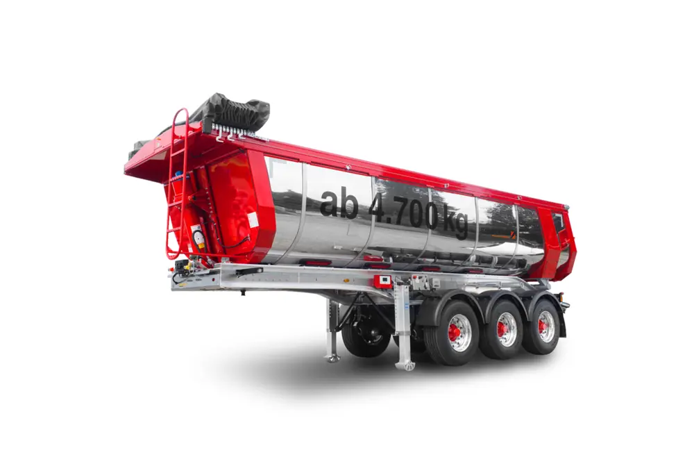 Schwarzmüller 3-Axle Full Aluminium Segment Tipper Semitrailer with thermal insulation