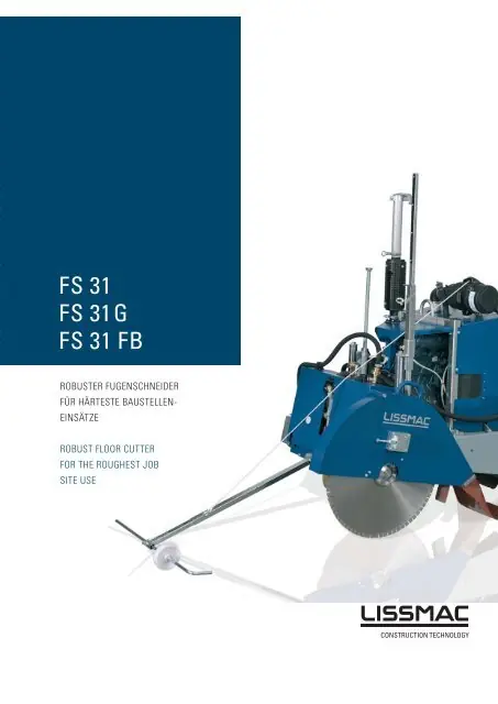 Lissmac FS 31