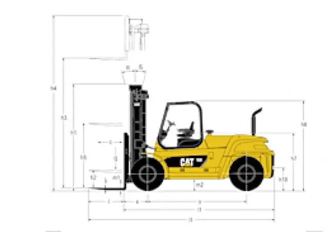 Caterpillar DP100N thumbnail 2