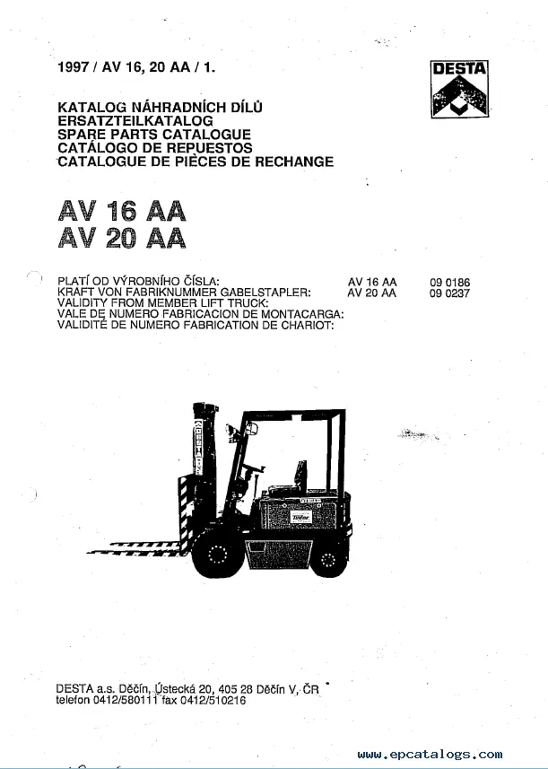 Desta AV 16 AA