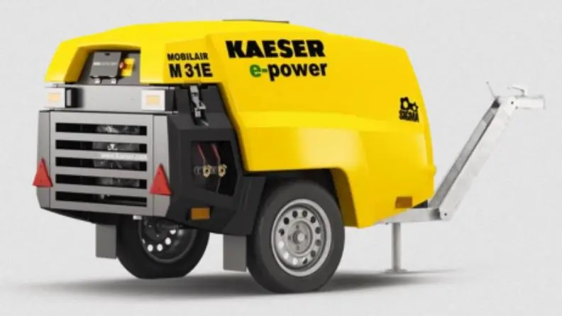 Kaeser Mobilair M 31E/7 bar