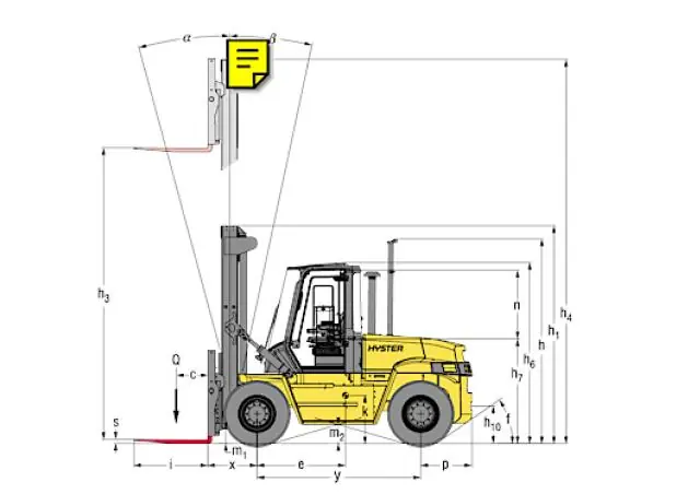 Hyster H 9.00 XM
