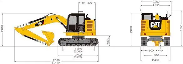 Caterpillar 314E LCR