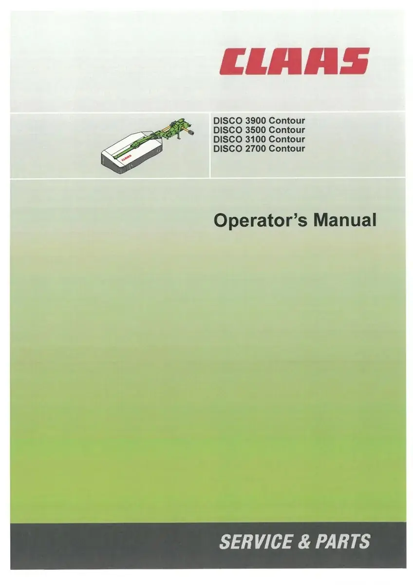 Claas Disco 3100 FRC Profil