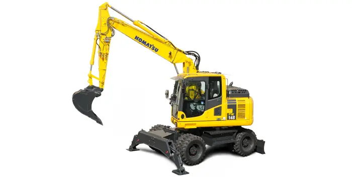 Komatsu PW148-8 thumbnail 4