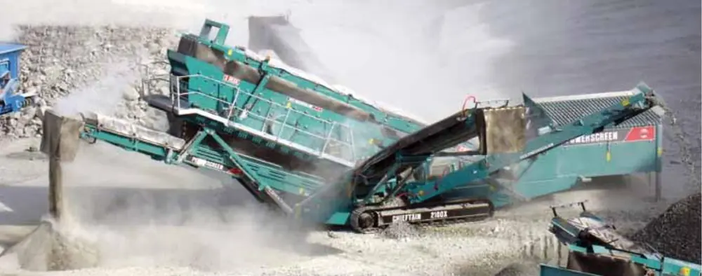 Powerscreen Chieftain 2100 X 3D