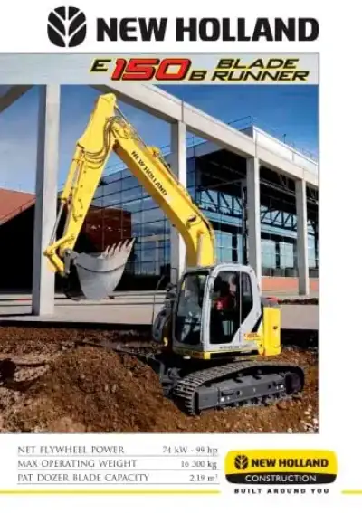 New Holland E150 Blade Runner