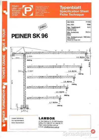 Terex Peiner SK 96-E-TS 14.3