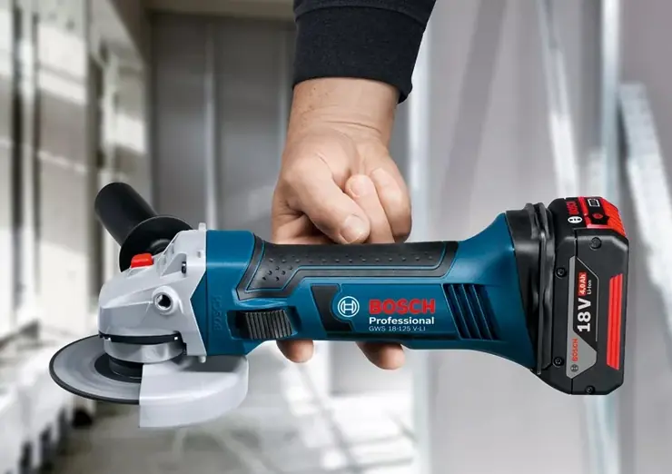 Bosch GWS 18-125 V-LI thumbnail 3