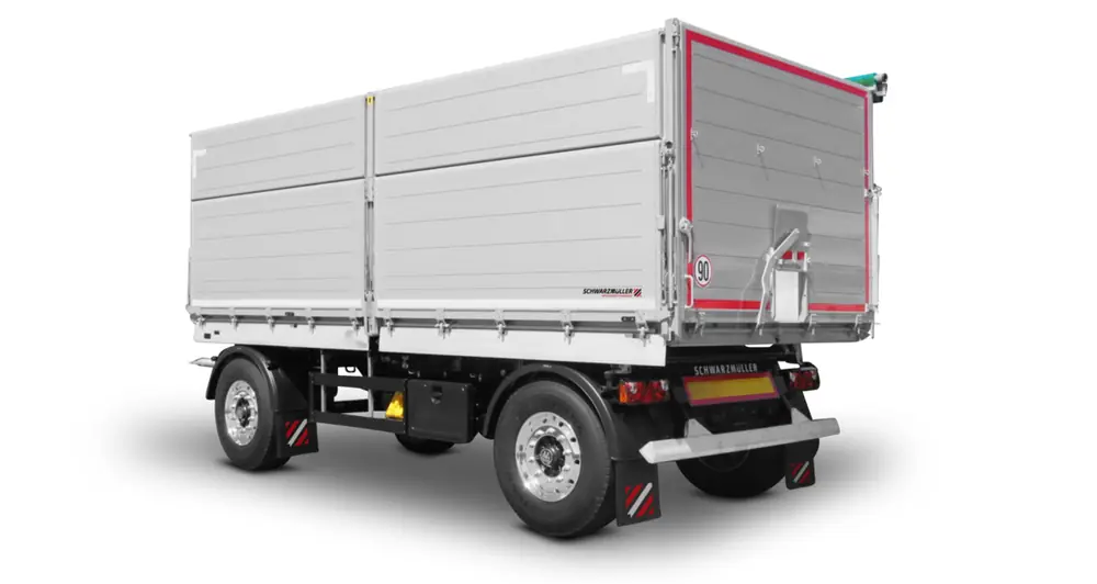 Schwarzmüller 2-axle 3-way tipper trailer - long-haul transport