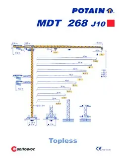Potain MDT 268 J10